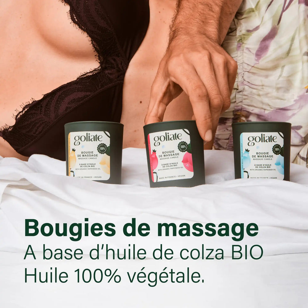Vela de Masaje Natural y Ecológica