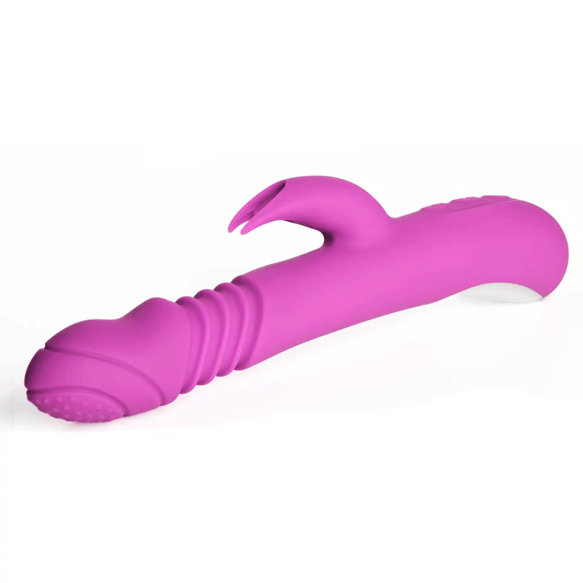 Milo — Vibrador rabbit telescópico, calefactor y con vaivén
