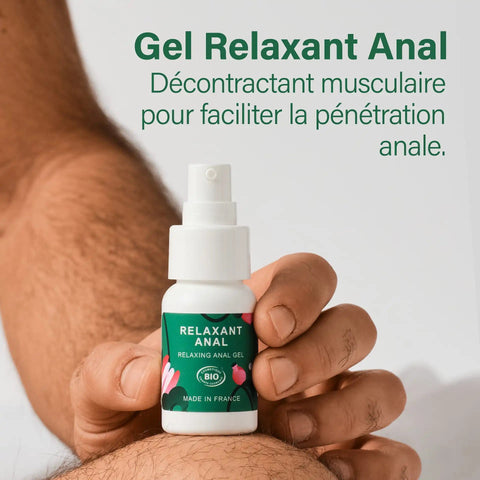 Gel Relajante Anal, packaging
